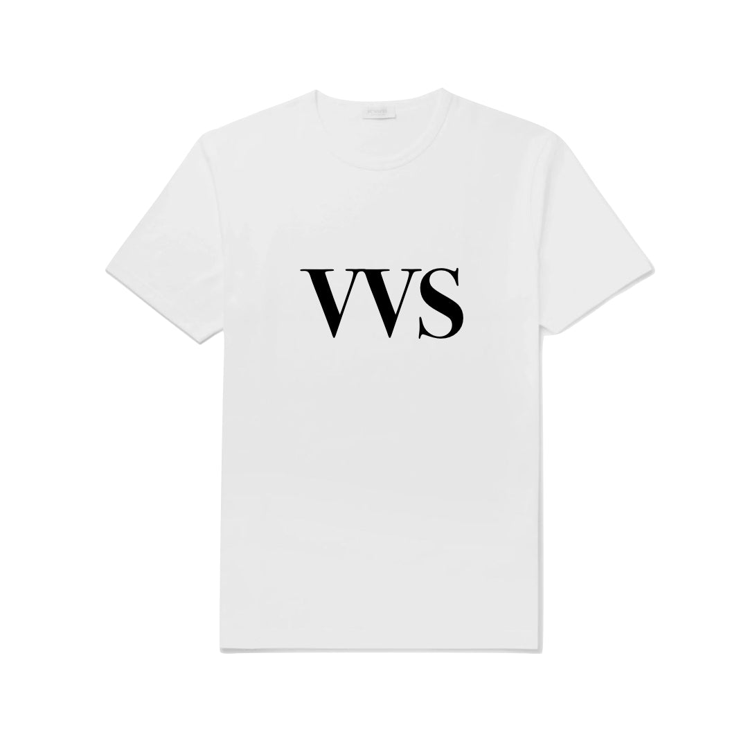 VVS - White Round Neck T-shirt