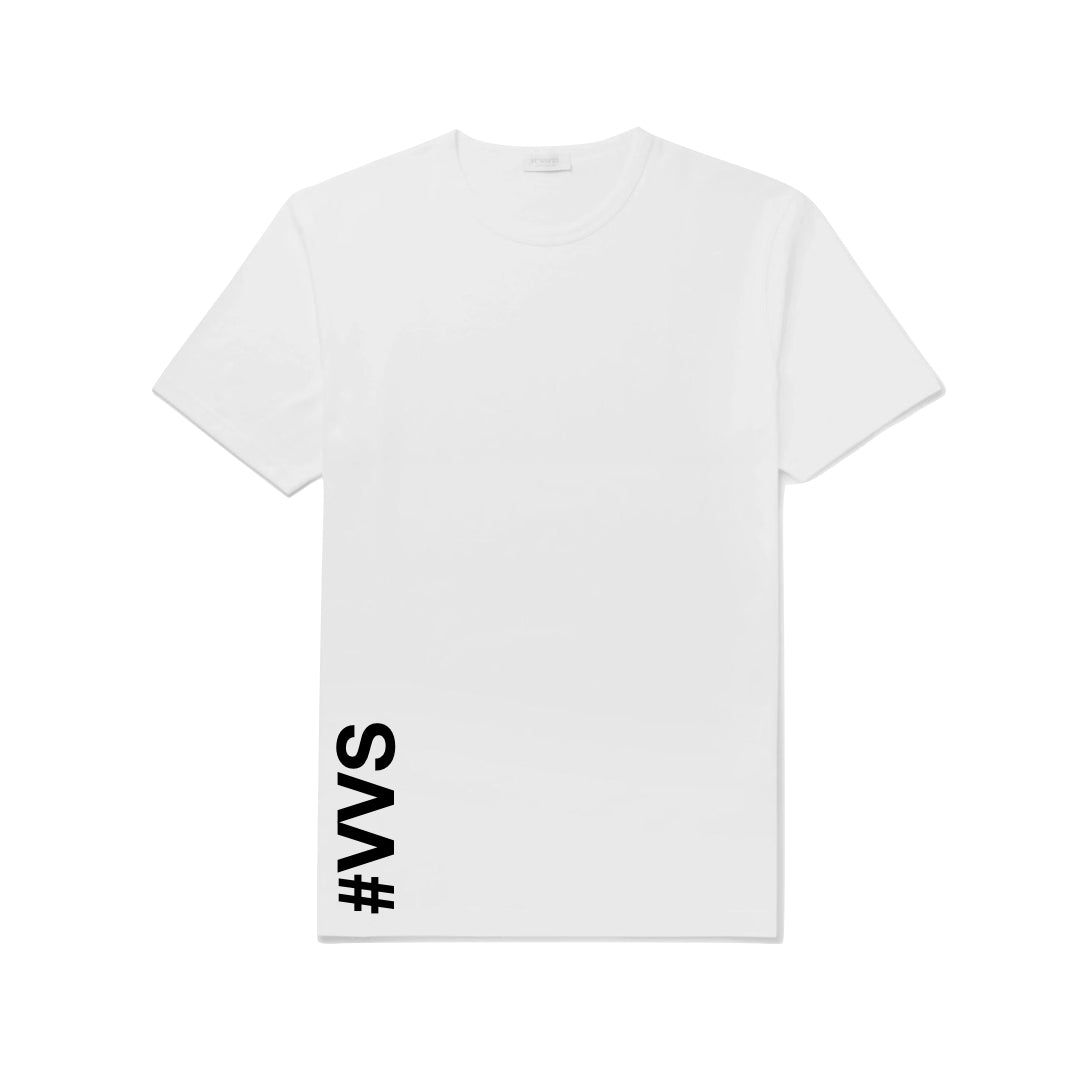 #VVS - White Round Neck T-shirt